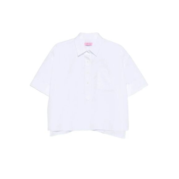 Cuantico Women Shirt With Polo Neck